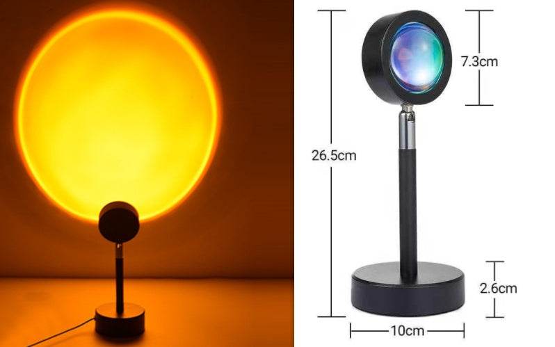 Lampe de Proj. Ambiance Coucher de Soleil - Allomarc.com