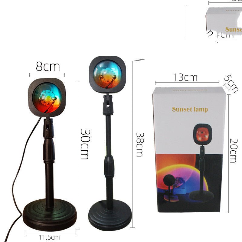 Lampe de Projetion Coucher de Soleil - Luminaire Ambiance pour Salon et Chambre - Allomarc.com