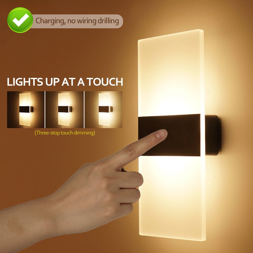 Lampe Murale à Chargement USB Sensing Intérieur - Allomarc.com