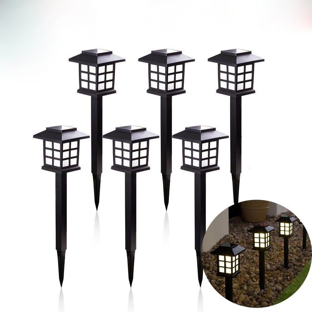 Lampe Solaire Carrée - Éclairage de Jardin Écologique - Allomarc.com
