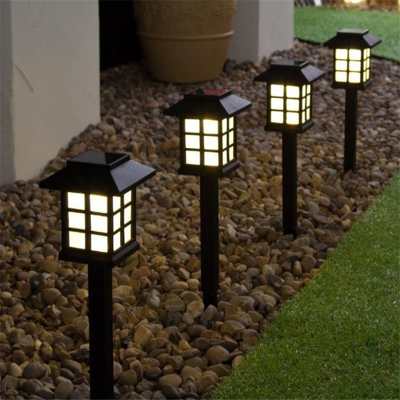 Lampe Solaire Carrée - Éclairage de Jardin Écologique - Allomarc.com