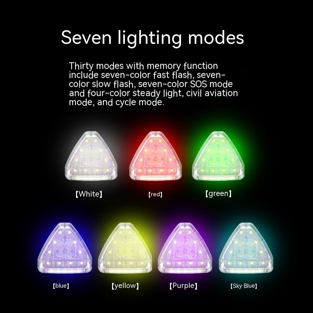 Lampe Stroboscopique Télécommandée pour Voiture et Moto - Allomarc.com