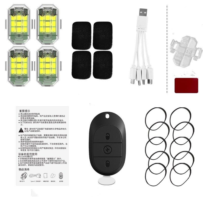 Lampe Stroboscopique Télécommandée pour Voiture et Moto - Allomarc.com