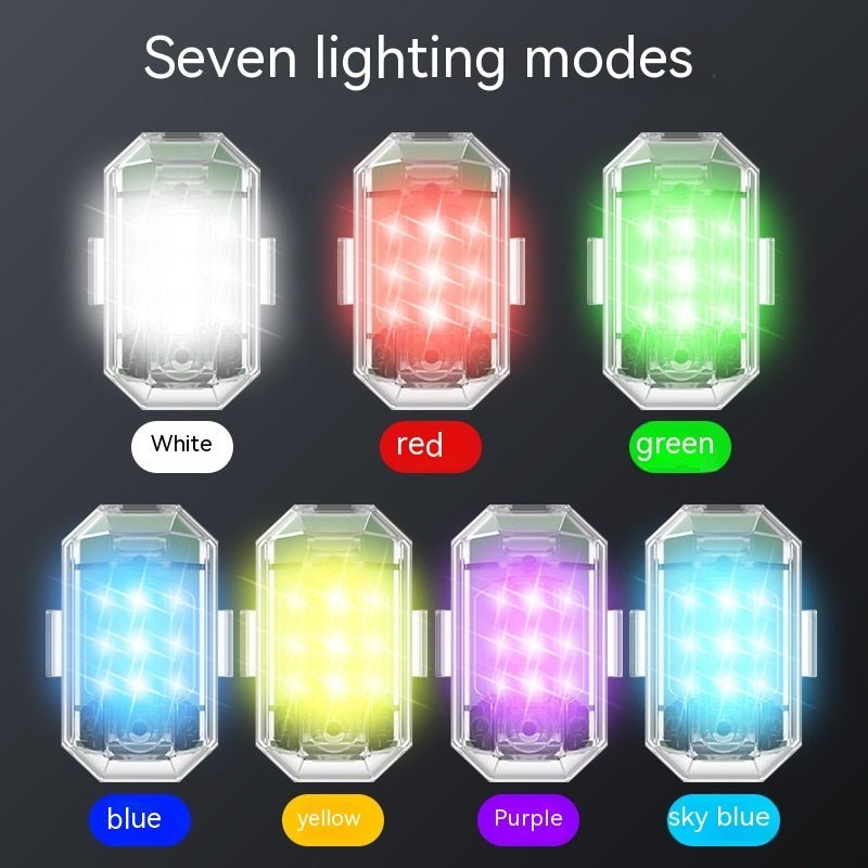 Lampe Stroboscopique Télécommandée pour Voiture et Moto - Allomarc.com