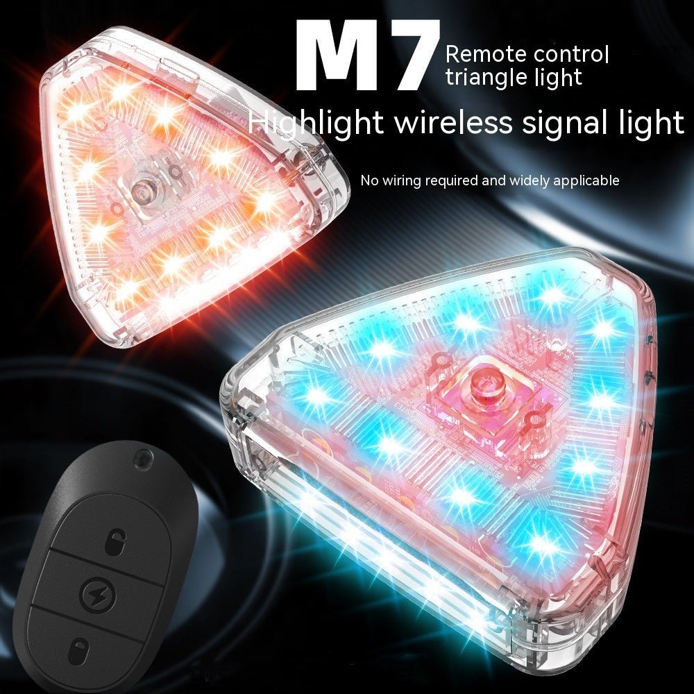 Lampe Stroboscopique Télécommandée pour Voiture et Moto - Allomarc.com