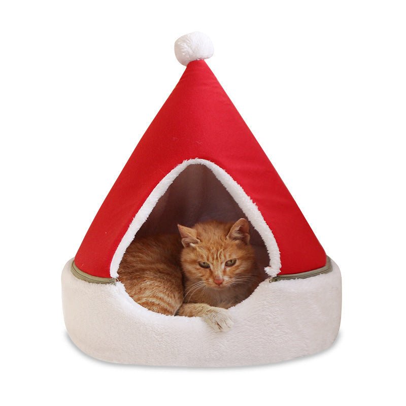 Litière pour chat en forme de sapin de Noël - Allomarc.com