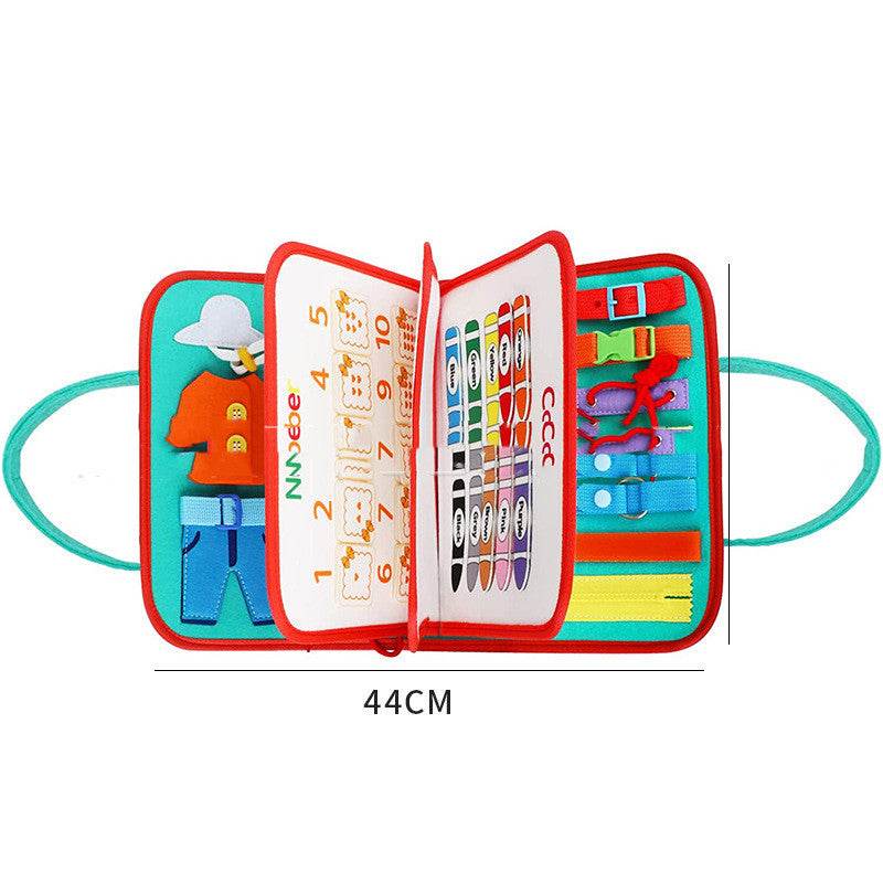 Livre d'Activités Enfant : Tableau Sensoriel d'Apprentissage - Allomarc.com