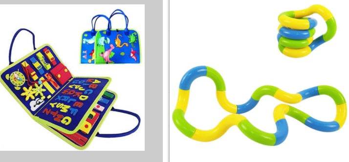 Livre d'Activités Enfant : Tableau Sensoriel d'Apprentissage - Allomarc.com