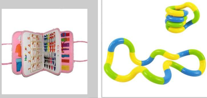 Livre d'Activités Enfant : Tableau Sensoriel d'Apprentissage - Allomarc.com