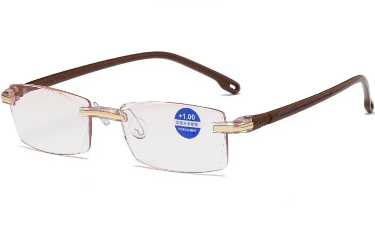 Lunettes de lecture sans monture avec protection anti - lumière bleue, confortables, pour hommes - Allomarc.com