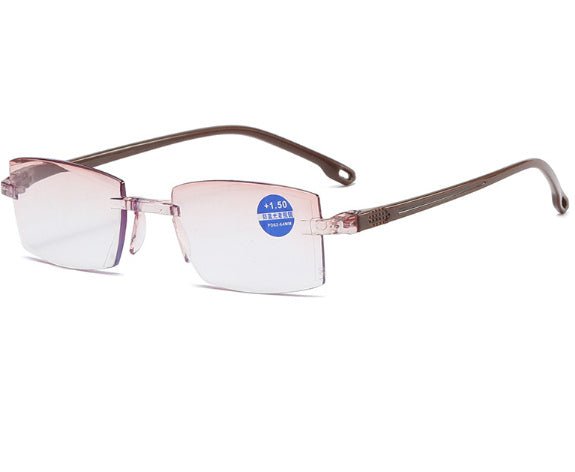 Lunettes de lecture sans monture avec protection anti - lumière bleue, confortables, pour hommes - Allomarc.com