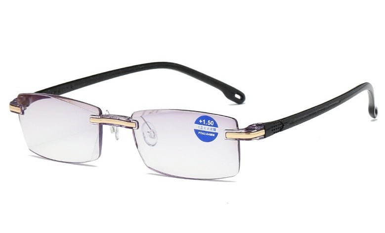 Lunettes de lecture sans monture avec protection anti - lumière bleue, confortables, pour hommes - Allomarc.com
