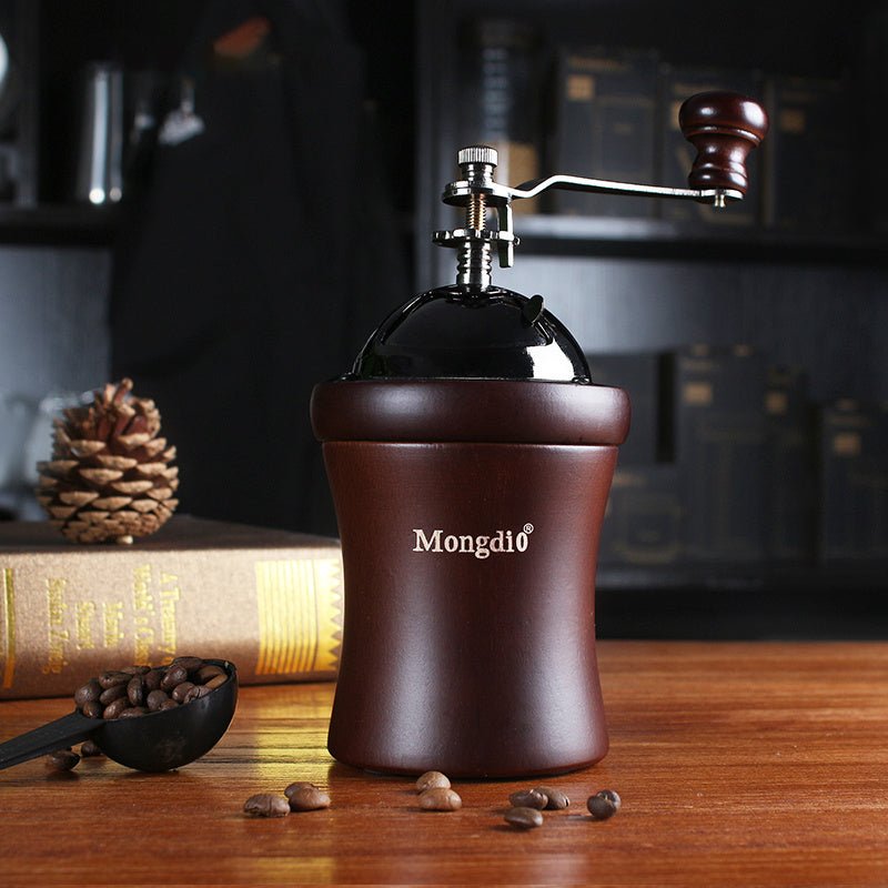 Machine à café manuelle en bois - Allomarc.com