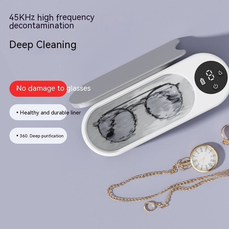 Machine à laver des lunettes ultrasonique portable et automatique - Allomarc.com