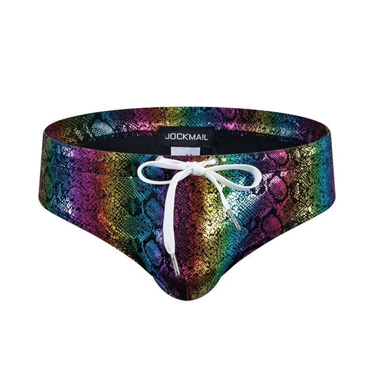 Maillots de bain pour hommes Serpentine Rainbow - Allomarc.com
