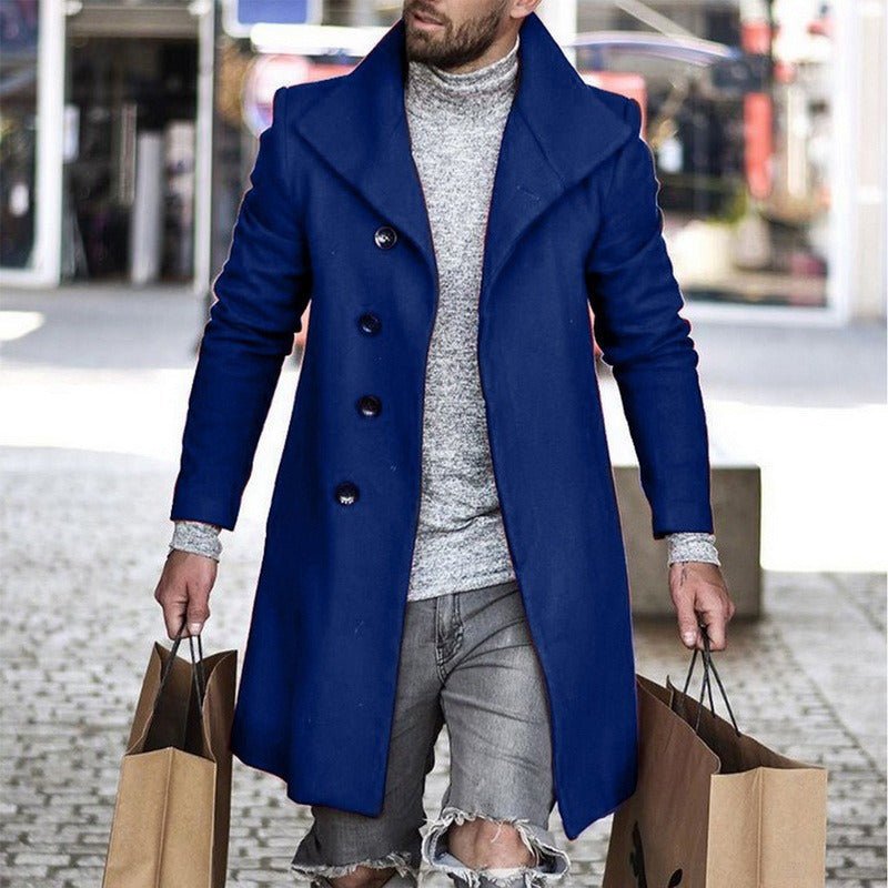 Manteau à Carreaux pour Homme - Nouveau Modèle Étranger - Allomarc.com
