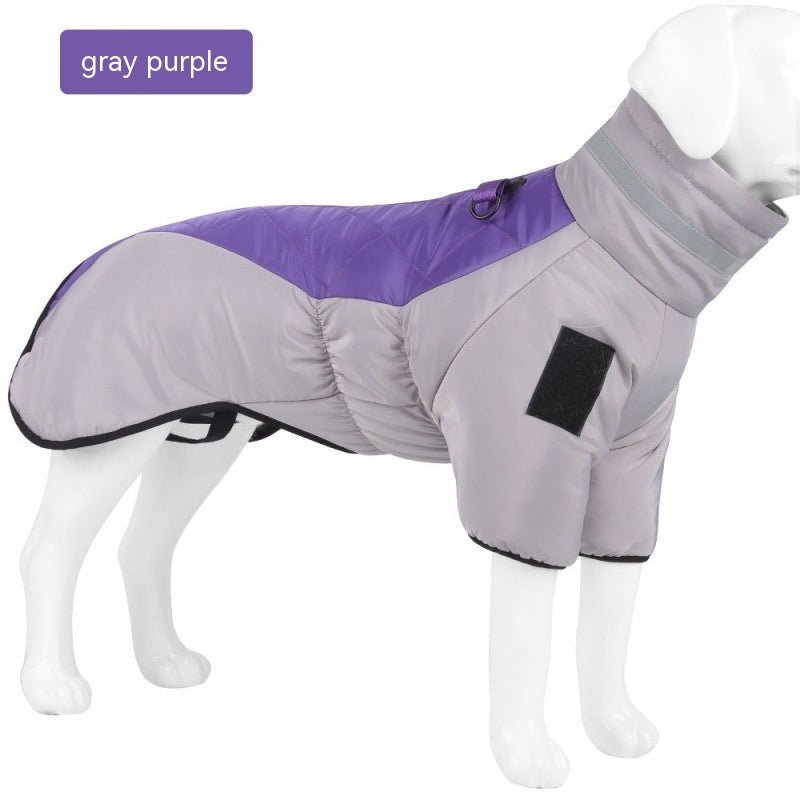 Manteau d'Hiver Imperméable pour Chiens de Taille Moyenne à Grande - Veste Chaleureuse pour Labrador - Allomarc.com