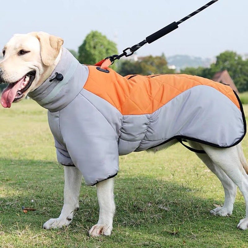 Manteau d'Hiver Imperméable pour Chiens de Taille Moyenne à Grande - Veste Chaleureuse pour Labrador - Allomarc.com
