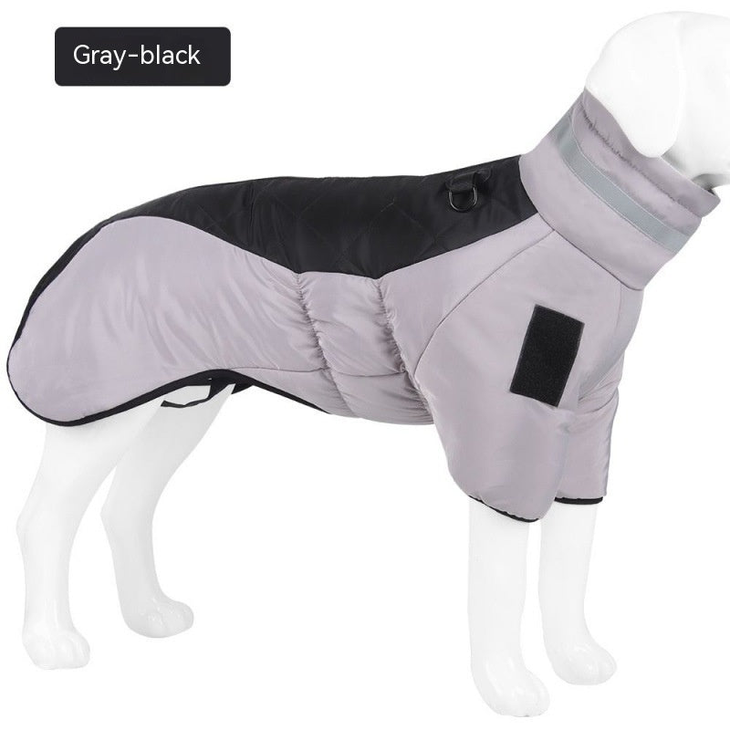 Manteau d'Hiver Imperméable pour Chiens de Taille Moyenne à Grande - Veste Chaleureuse pour Labrador - Allomarc.com