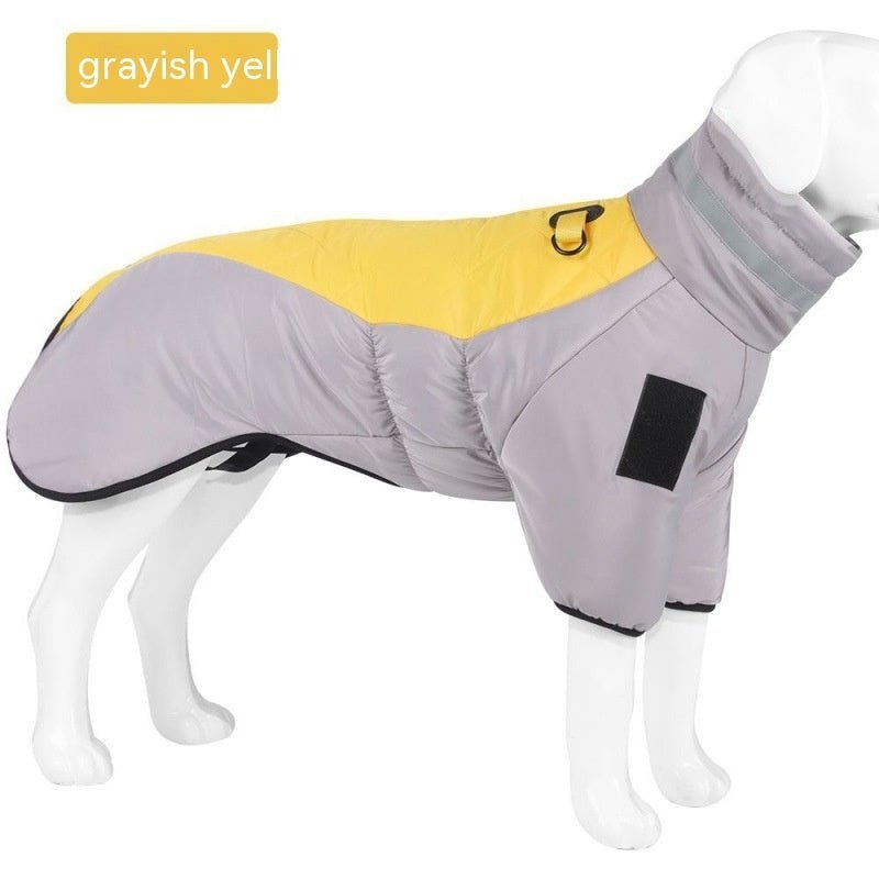 Manteau d'Hiver Imperméable pour Chiens de Taille Moyenne à Grande - Veste Chaleureuse pour Labrador - Allomarc.com