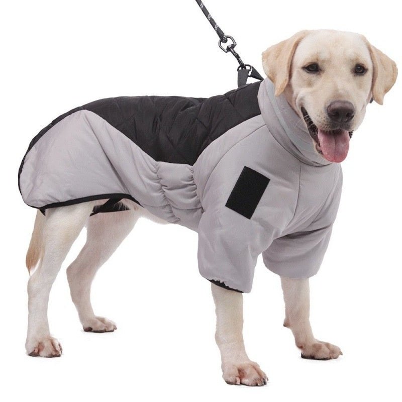Manteau d'Hiver Imperméable pour Chiens de Taille Moyenne à Grande - Veste Chaleureuse pour Labrador - Allomarc.com