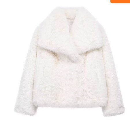 Manteau Douillet en Velours d'Hiver pour Femme - Allomarc.com