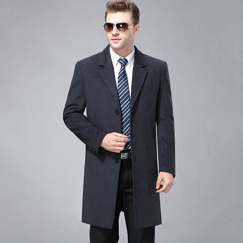 Manteau en cachemire pour hommes - Allomarc.com