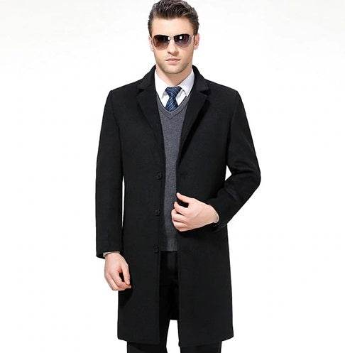 Manteau en cachemire pour hommes - Allomarc.com