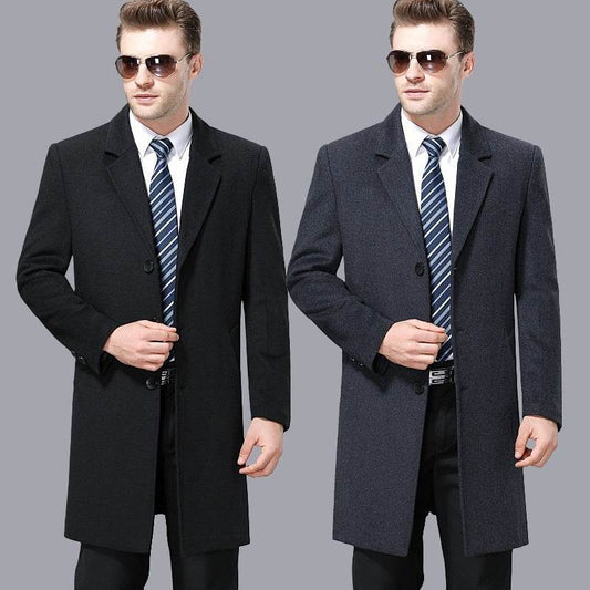 Manteau en cachemire pour hommes - Allomarc.com