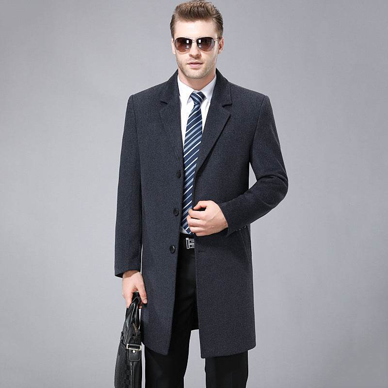 Manteau en cachemire pour hommes - Allomarc.com