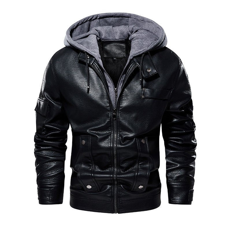 Manteau en Cuir pour Hommes - Chaud et Tendance - Allomarc.com