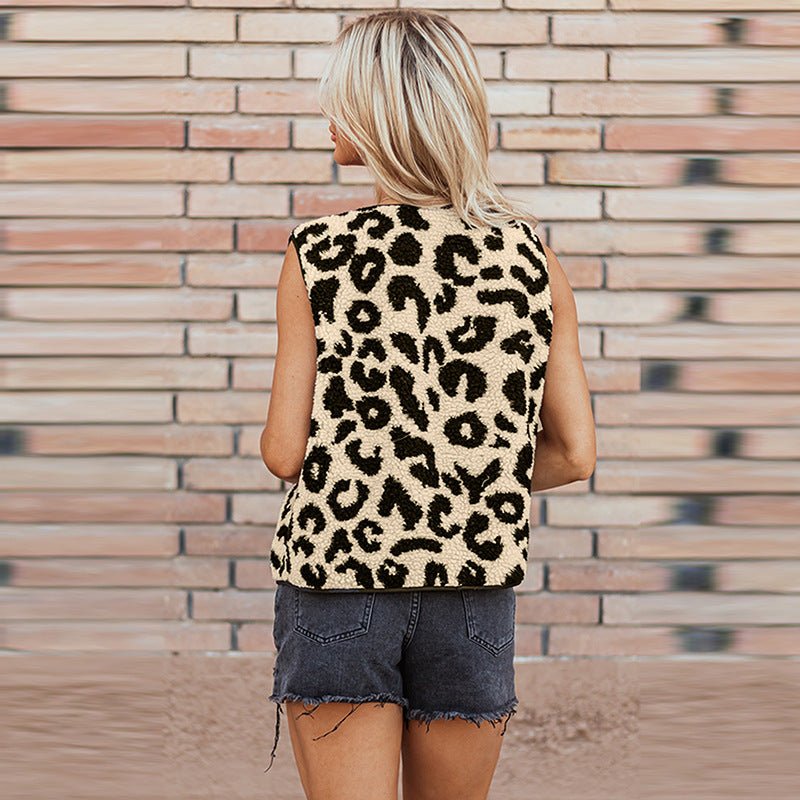 Manteau sans manches à boucles multiples pour femmes - Allomarc.com