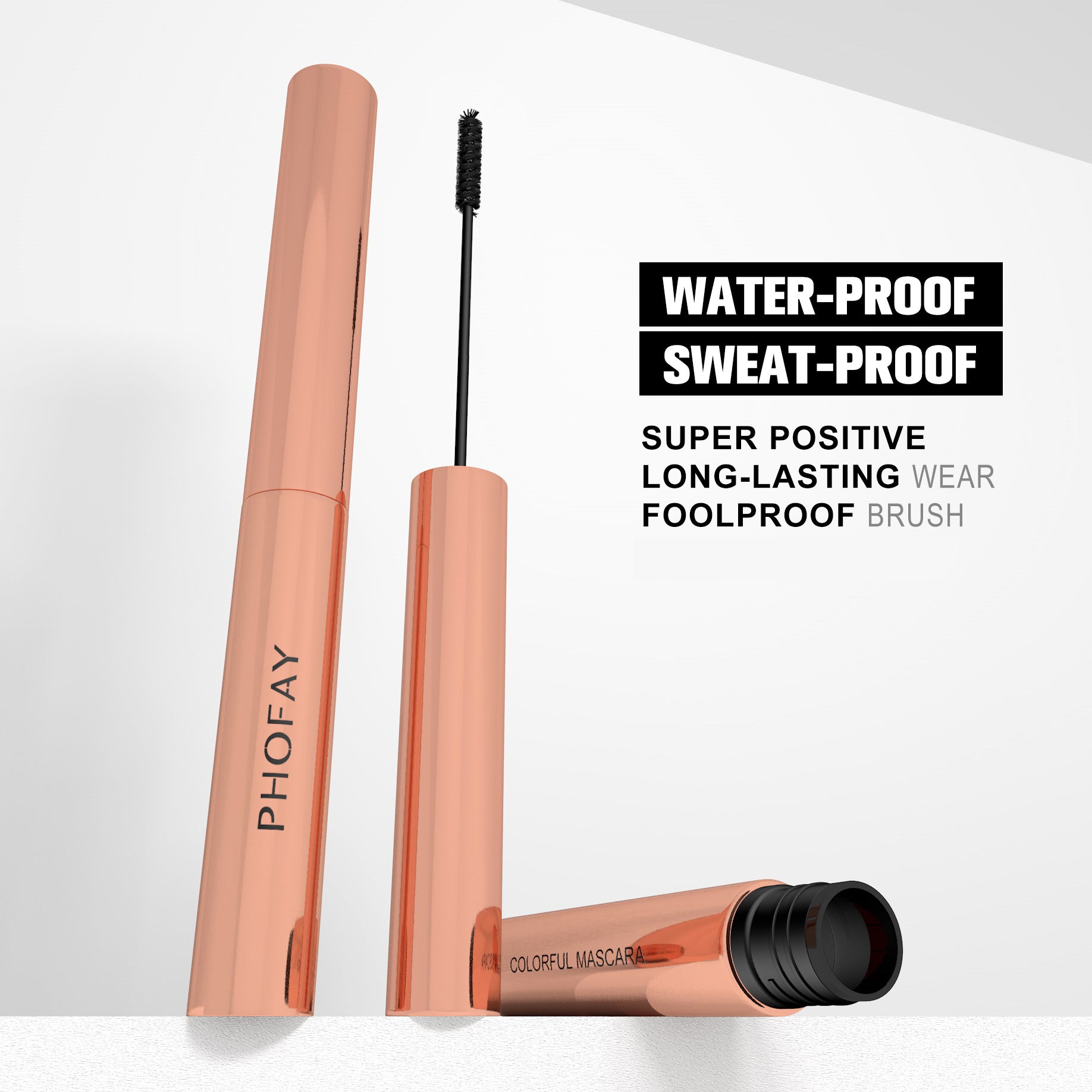 Mascara Coloré PHOFAY - Longueur et Volume - Allomarc.com