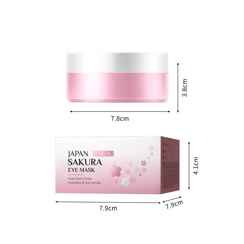 Masque Revitalisant pour les Yeux à la Fleur de Cerisier - Hydratant et Nourrissant - Allomarc.com