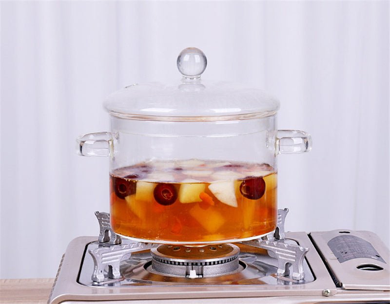 Mini Casserole en Verre Transparent pour Cuisine - Outils de Cuisson - Allomarc.com