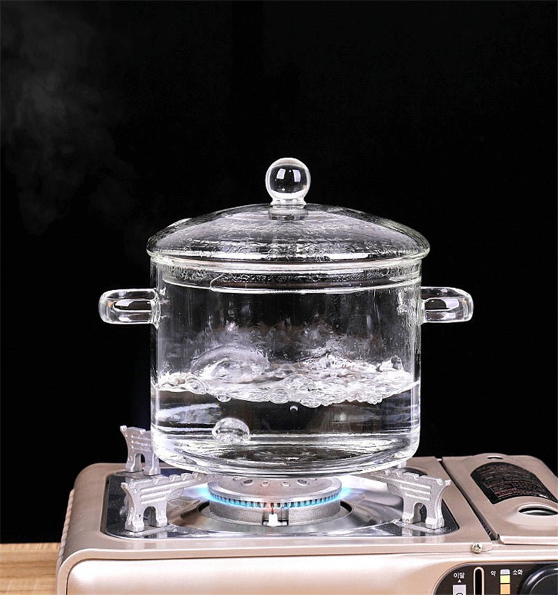 Mini Casserole en Verre Transparent pour Cuisine - Outils de Cuisson - Allomarc.com