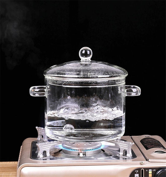 Mini Casserole en Verre Transparent pour Cuisine - Outils de Cuisson - Allomarc.com