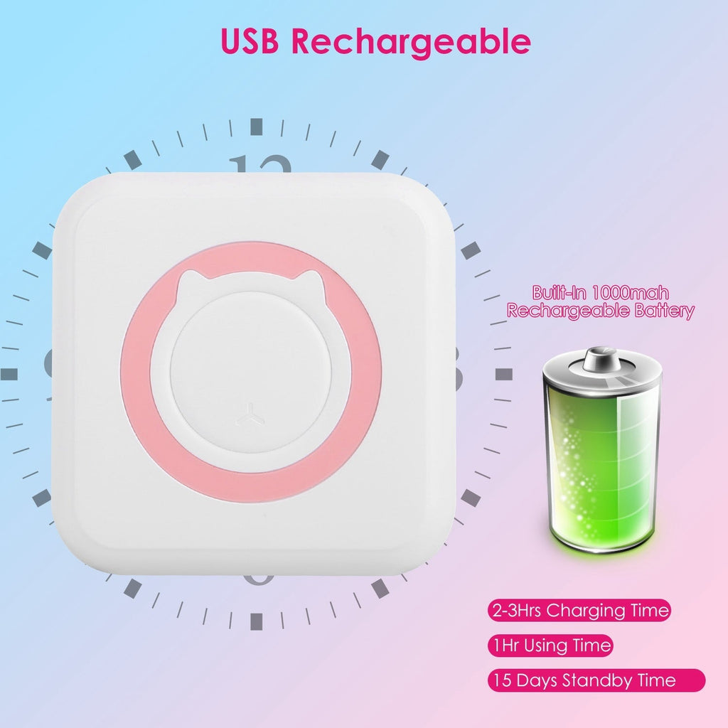 Mini Imprimante - Options de Papier pour Imprimante - Allomarc.com