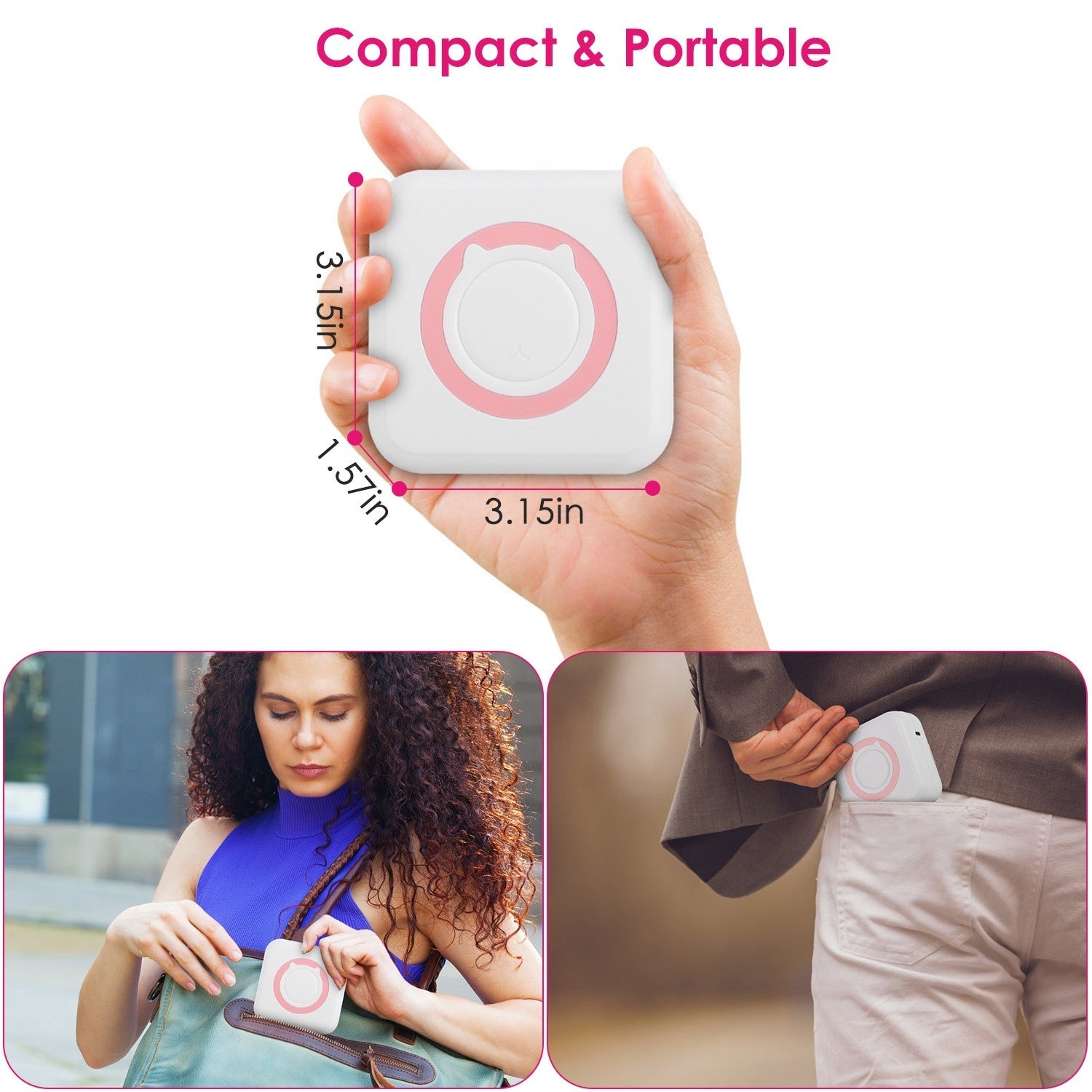 Mini Imprimante - Options de Papier pour Imprimante - Allomarc.com