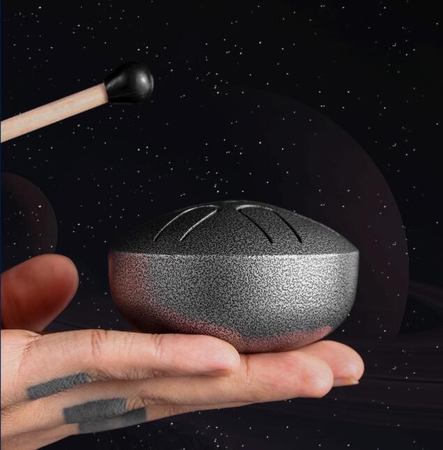 MINI Instrument de Percussion Drum Éthéré 3 pouces 6 Tons pour Débutants - Allomarc.com