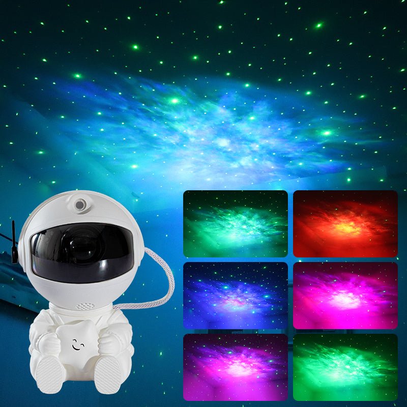 Mini Lampe de Projection d'Astronaute - Cadeau Créatif et Décoratif - Allomarc.com