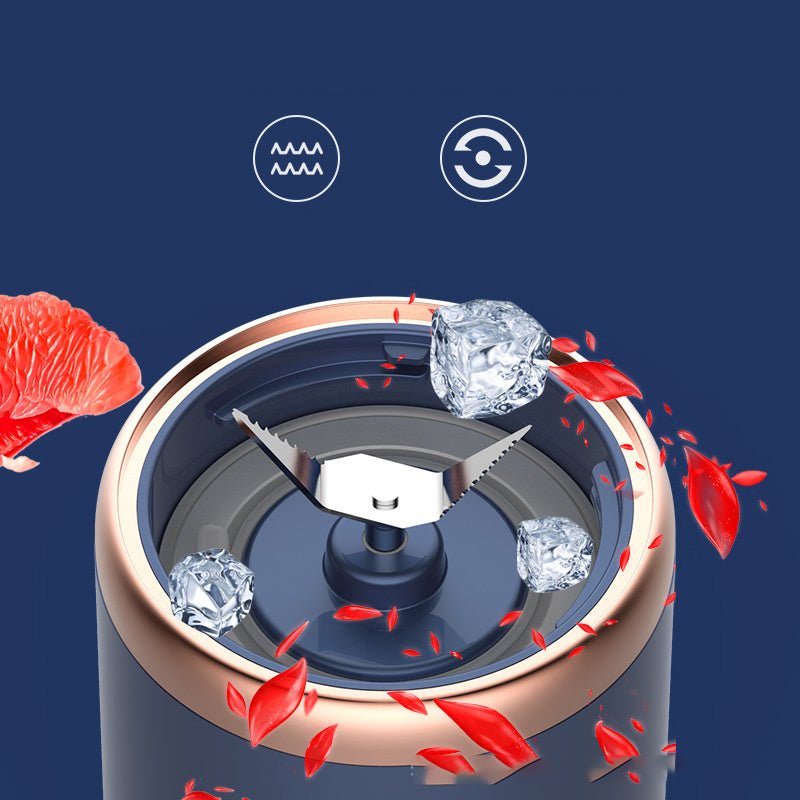 Mini Mixeur Portable 6 Lames - Blender à USB pour Smoothies et Sucres de Fruits - Allomarc.com