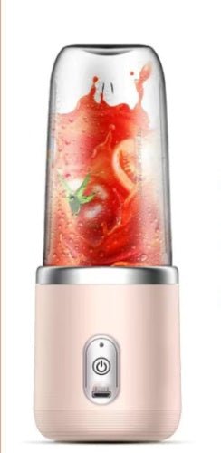 Mini Mixeur Portable 6 Lames - Blender à USB pour Smoothies et Sucres de Fruits - Allomarc.com