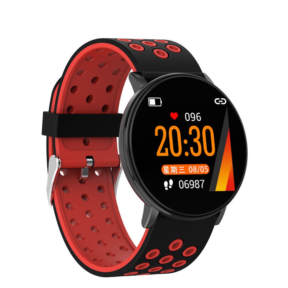 Montre connectée avec moniteur de fréquence cardiaque pour le sport - Allomarc.com