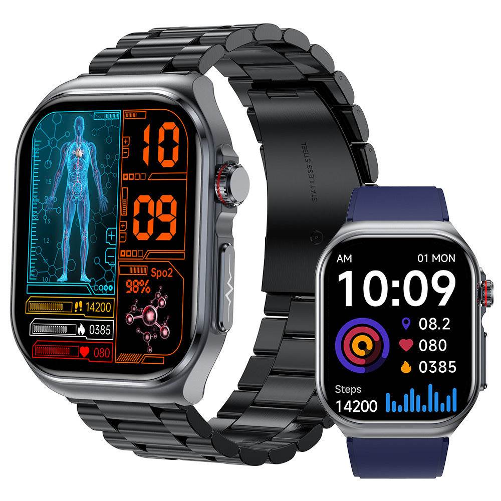 Montre Connectée ECG avec Appel Bluetooth - Allomarc.com