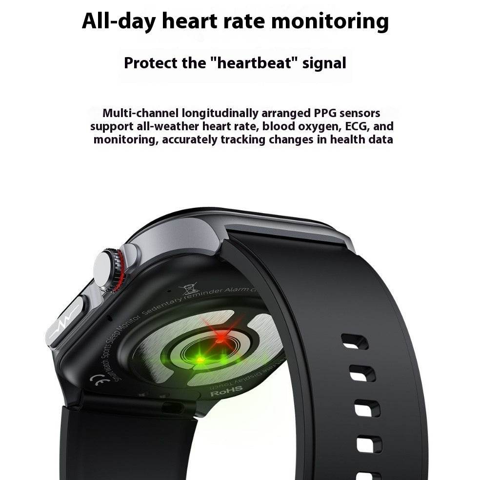 Montre Connectée ECG avec Appel Bluetooth - Allomarc.com