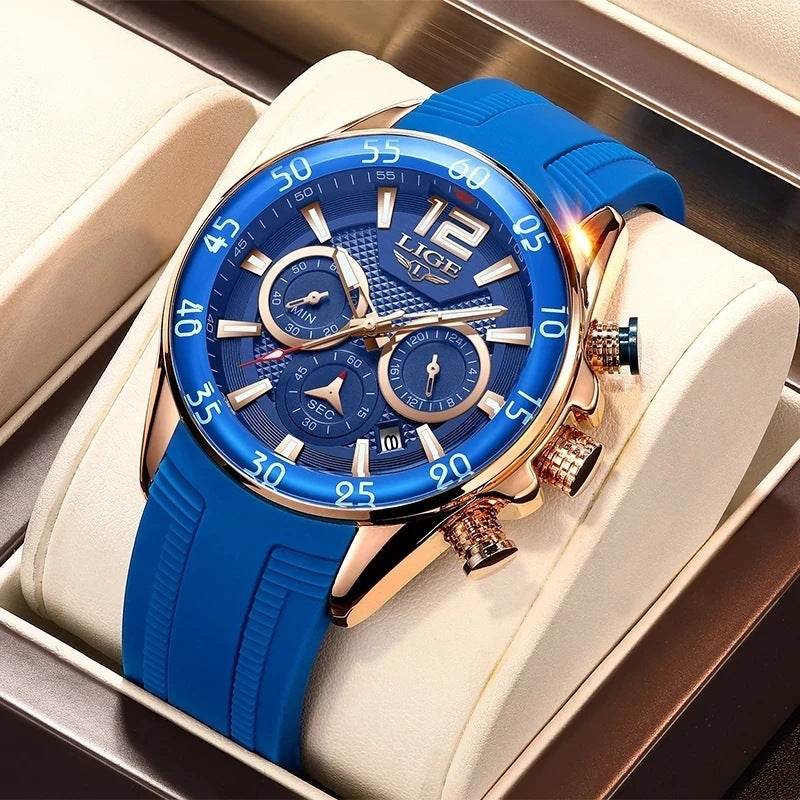 Montre Homme Étanche Multifonction Quartz - Allomarc.com