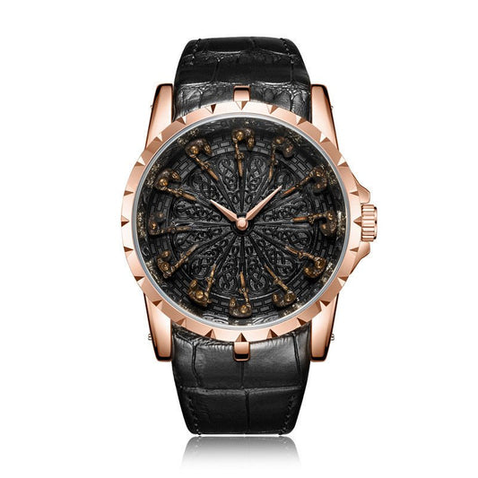 Montre pour homme ONOLA Round Table Knights en quartz unique - Allomarc.com