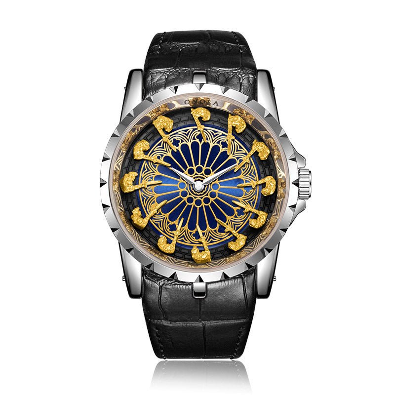 Montre pour homme ONOLA Round Table Knights en quartz unique - Allomarc.com