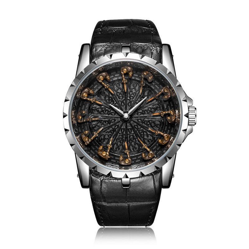 Montre pour homme ONOLA Round Table Knights en quartz unique - Allomarc.com